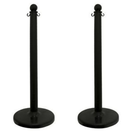 ACCUFORM MEDIUM DUTY STANCHION POSTS COLOR PRC203BK PRC203BK